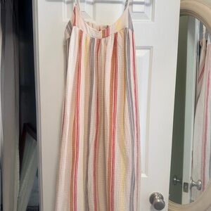 Every Dress with Red, Pink, and Yellow Stripes